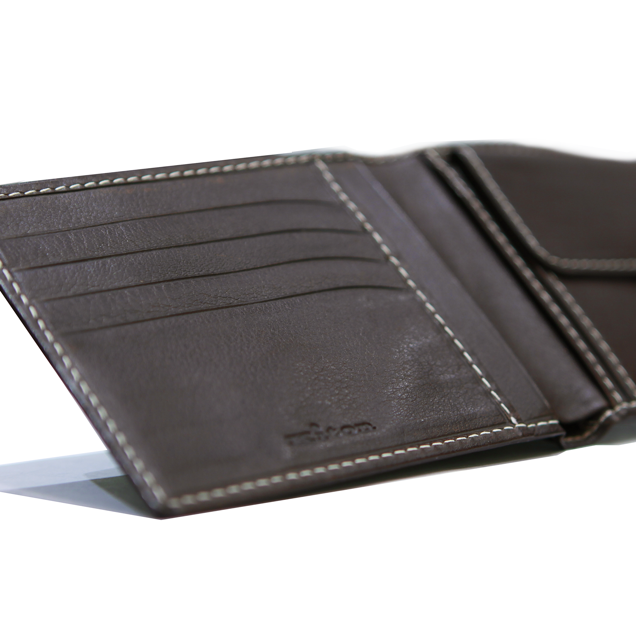 Kiton Bifold Full-Grain Leather Wallet