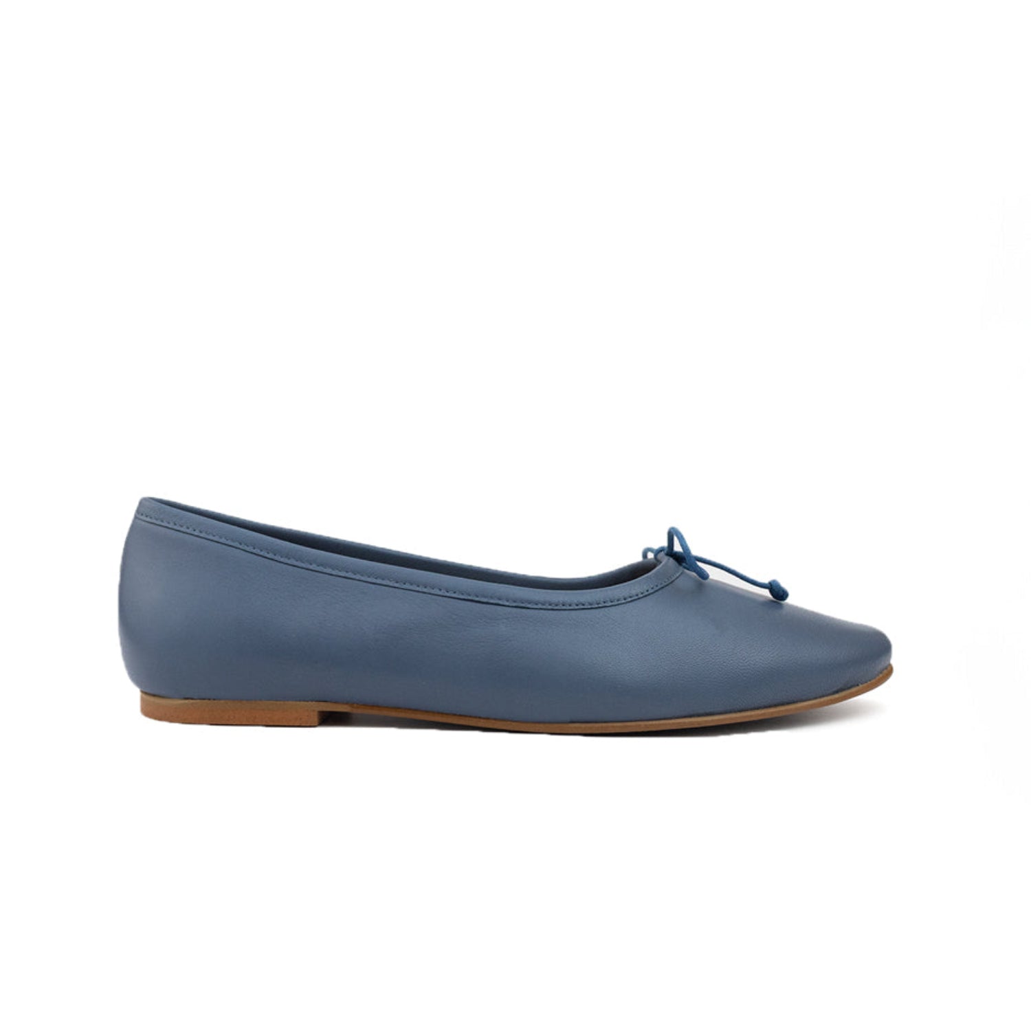 Belle Blue Leather