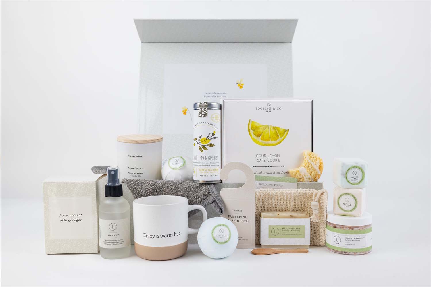 Get Well Gift Basket – Luxury Natural Spa Care Package