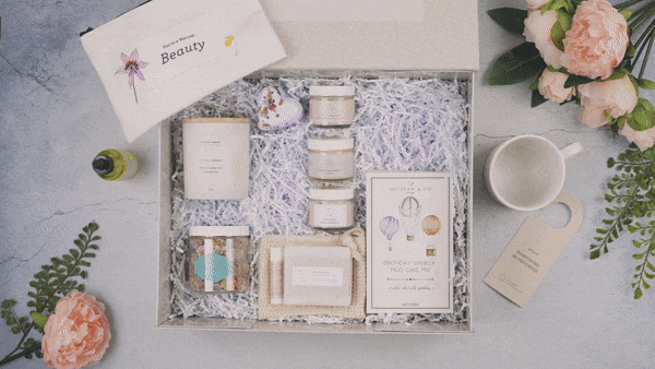 Luxury Birthday Gift Basket for Her – Natural Spa & Self-Care
