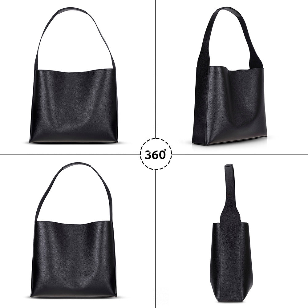 Stella Leather Women’s Tote Bag – Genuine Leather Shoulder Bag for Everyday Elegance | Minimal & Handcrafted