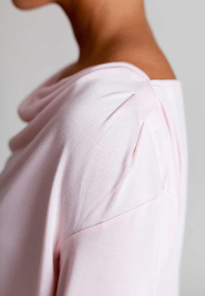 Bon Voyage Travel Tee - Blush Pink - Women