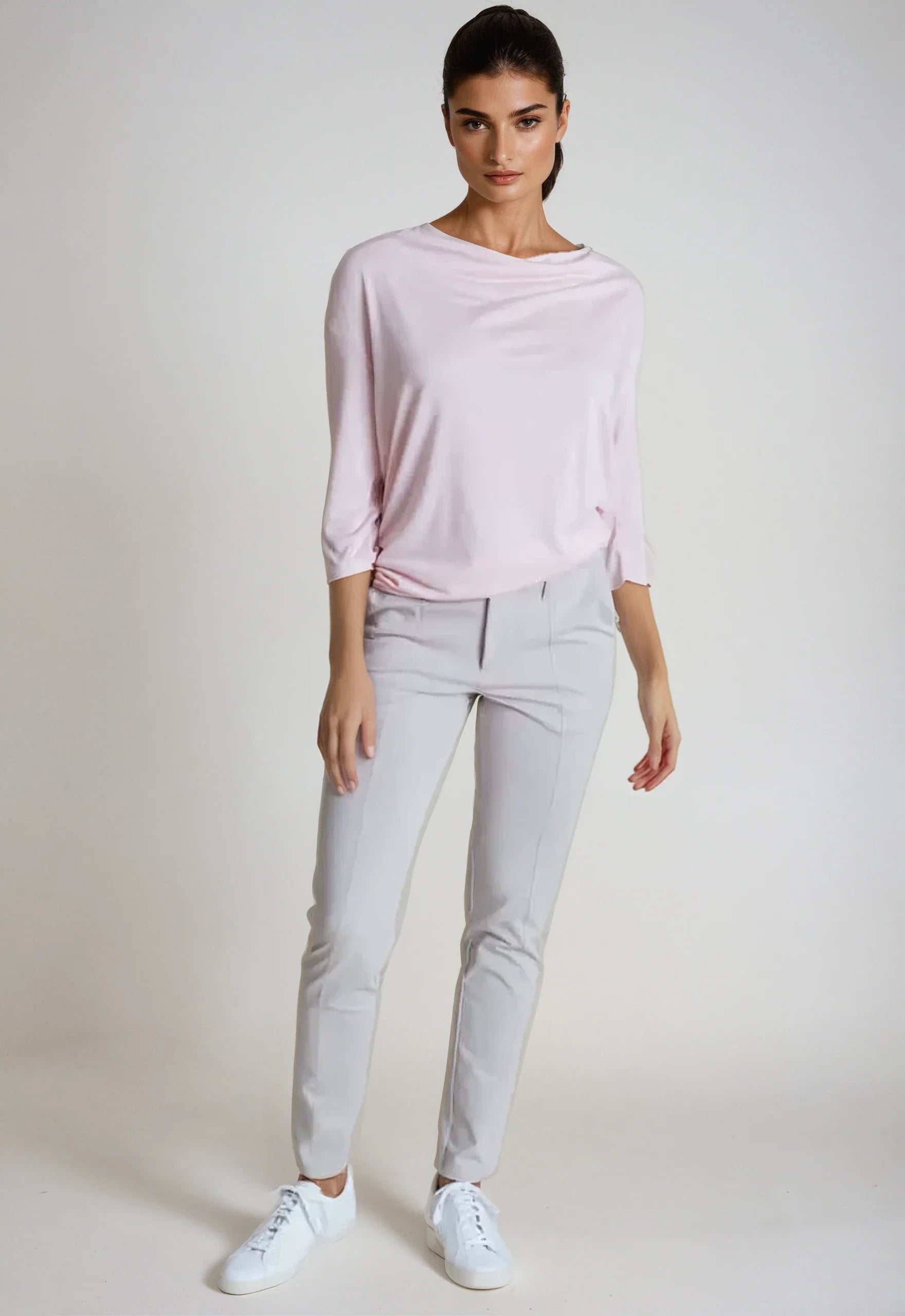 Bon Voyage Travel Tee - Blush Pink - Women