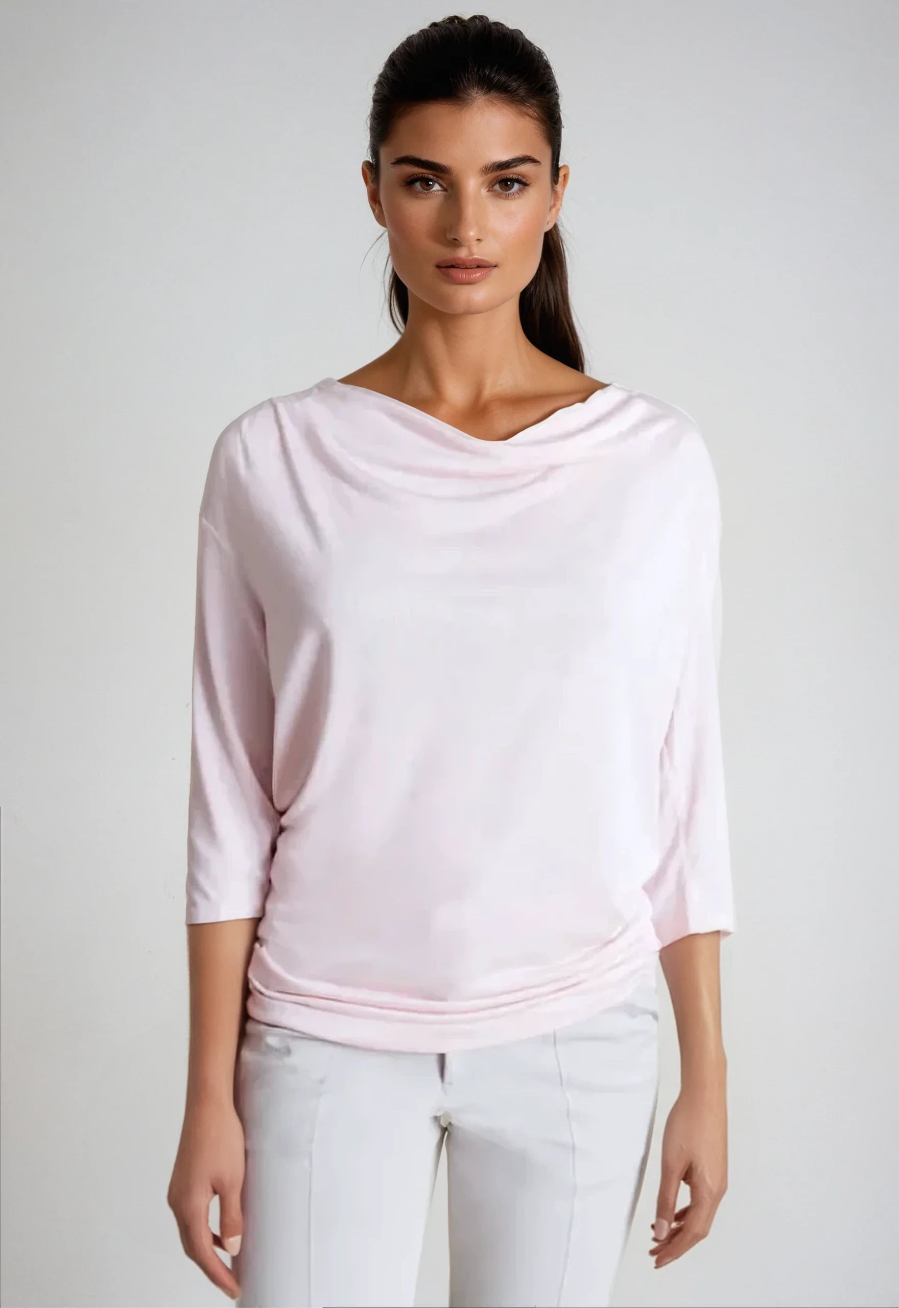 Bon Voyage Travel Tee - Blush Pink - Women
