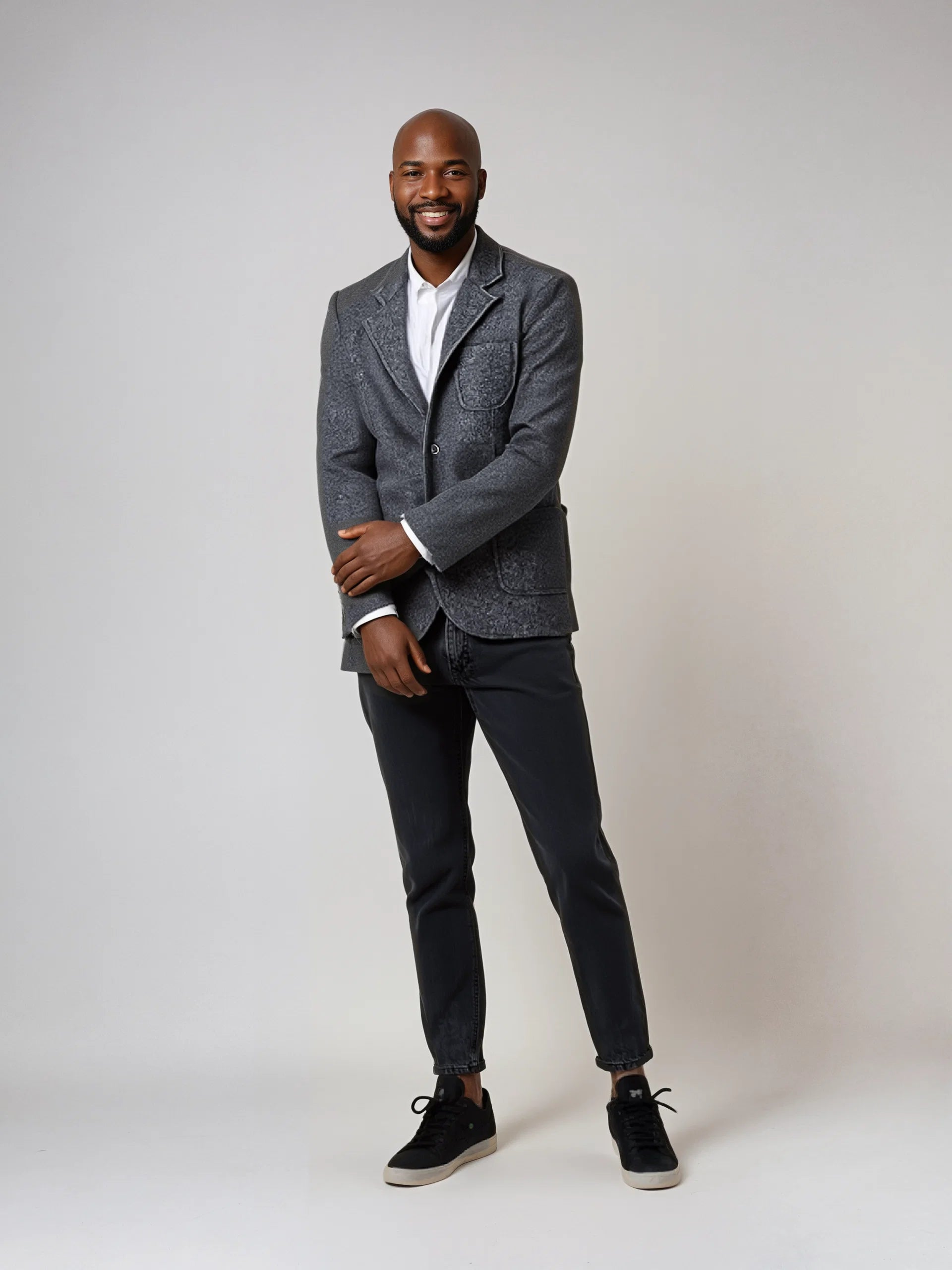 Boiled Wool Blazer