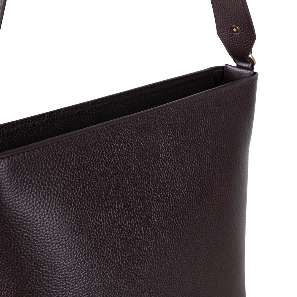 Elena Women’s Leather Tote Bag – Genuine Leather Shoulder Bag for Everyday Function | Minimal & Handcrafted
