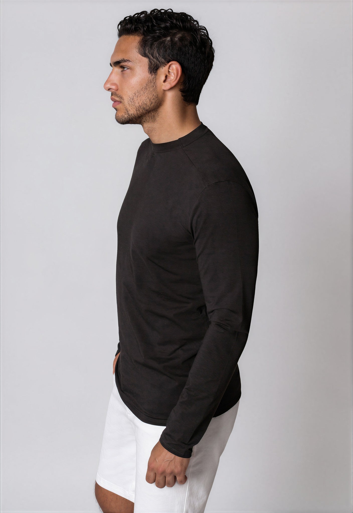 Buki Cinqo Long Sleeve Tech Tee - Black