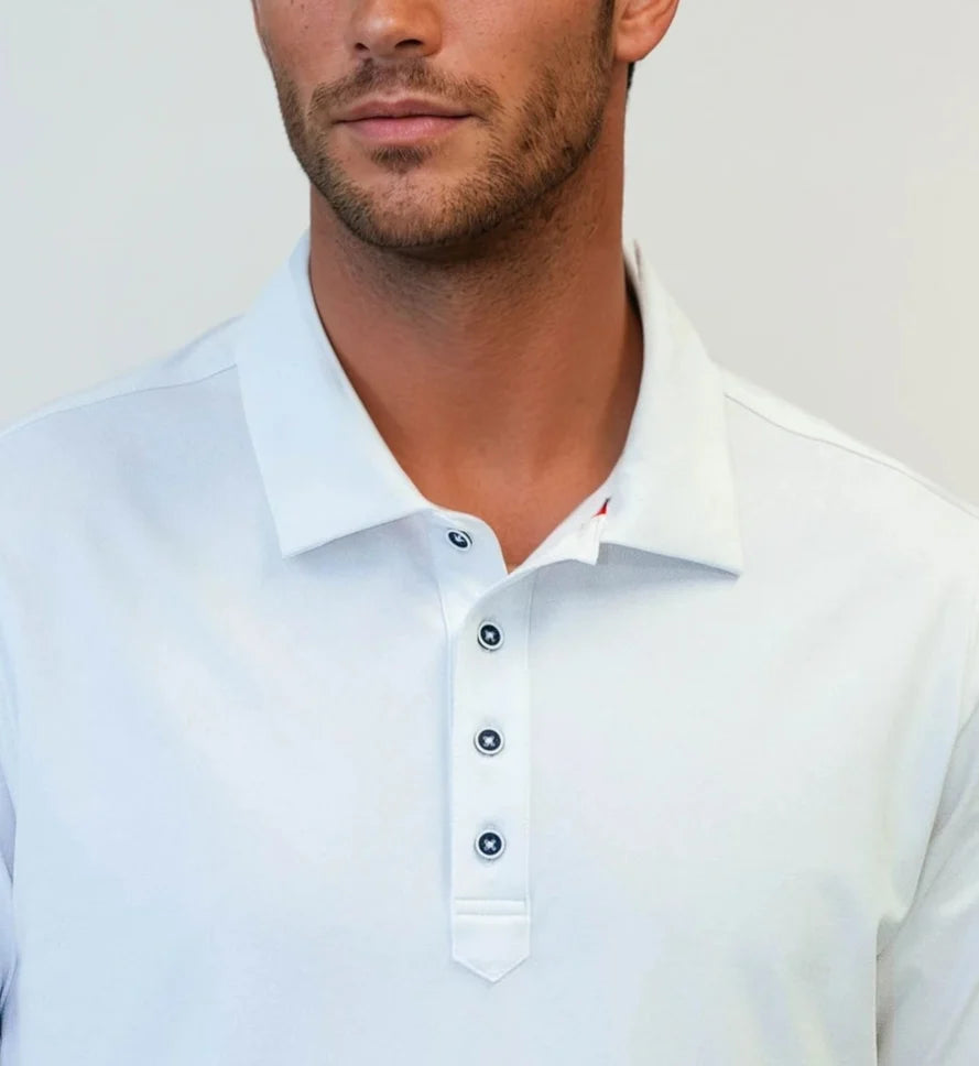 Buki Cinqo Polo 2-Pack - White/Black  - Men