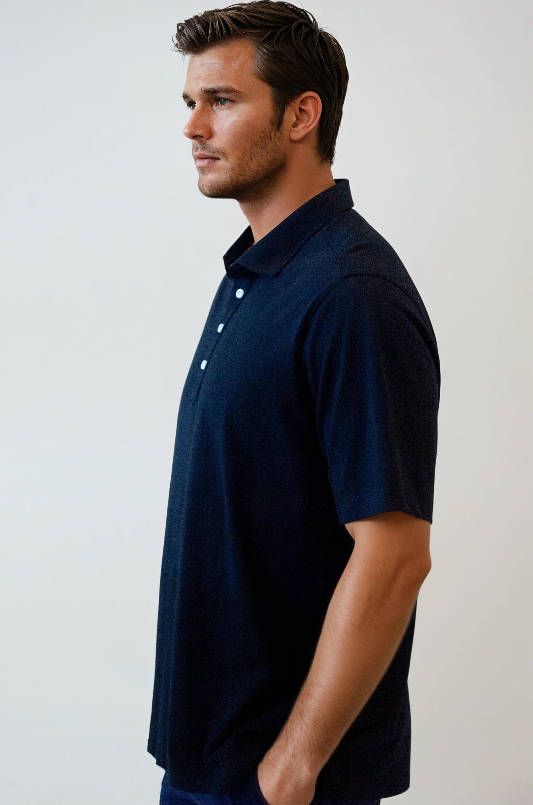 Buki Cinqo Polo - Black  - Men