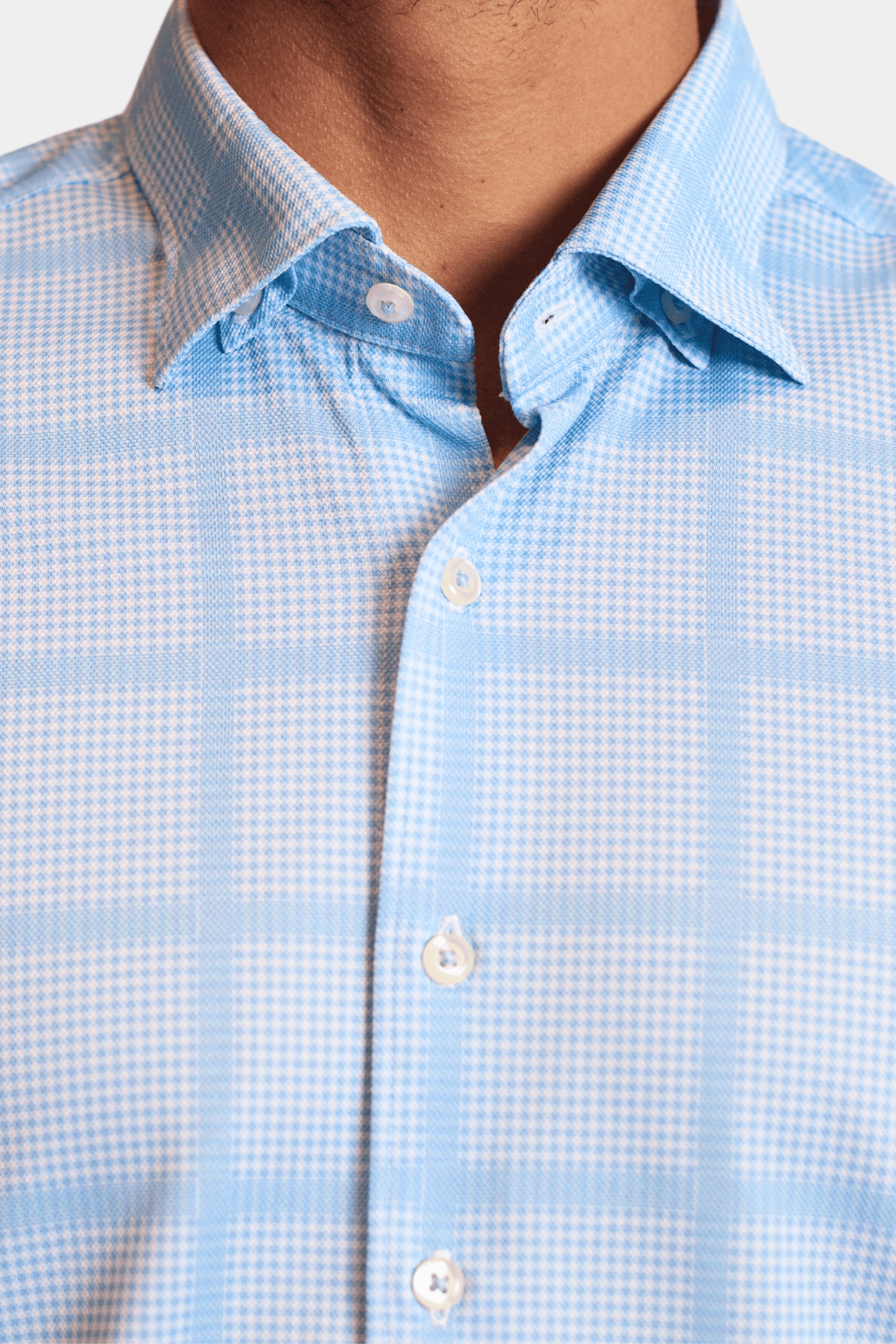 Montauk Check Short Sleeve Tech Shirt  - Men