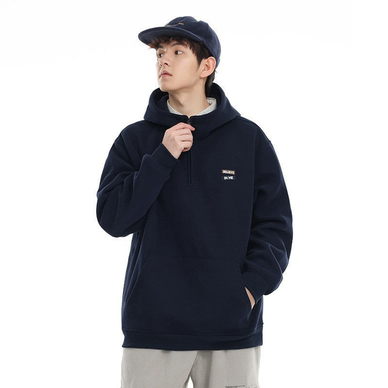 Artisan Cotton Blend Hoodie – Unisex Comfort & Refined Casual Style