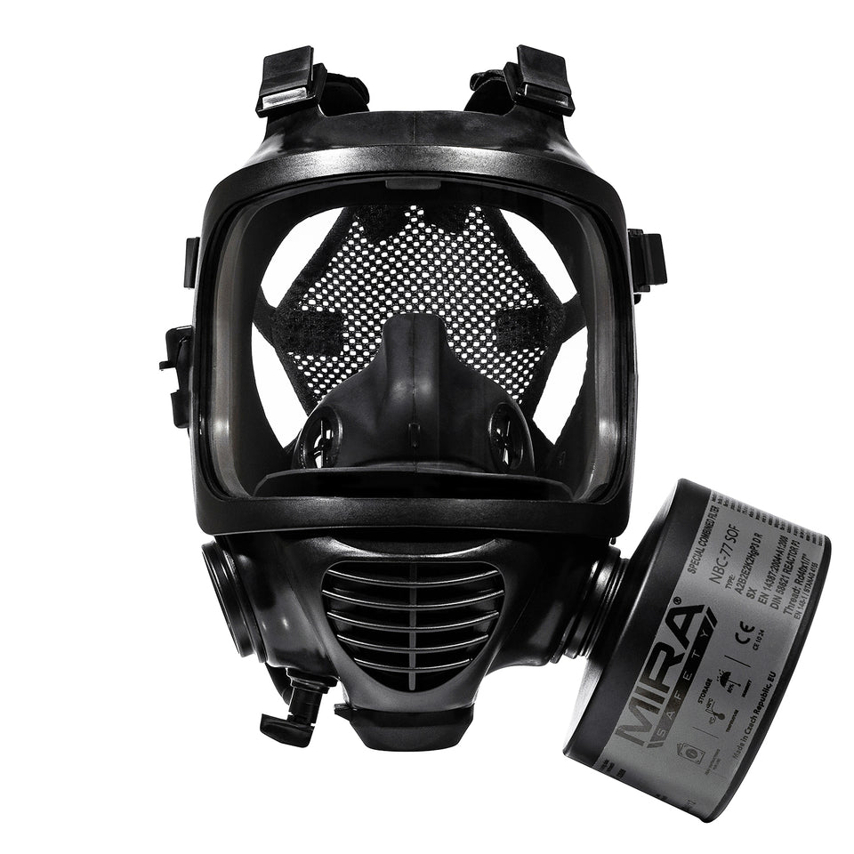 Mira Safety CM-6M - CBRN Gas Mask - Complete Kit