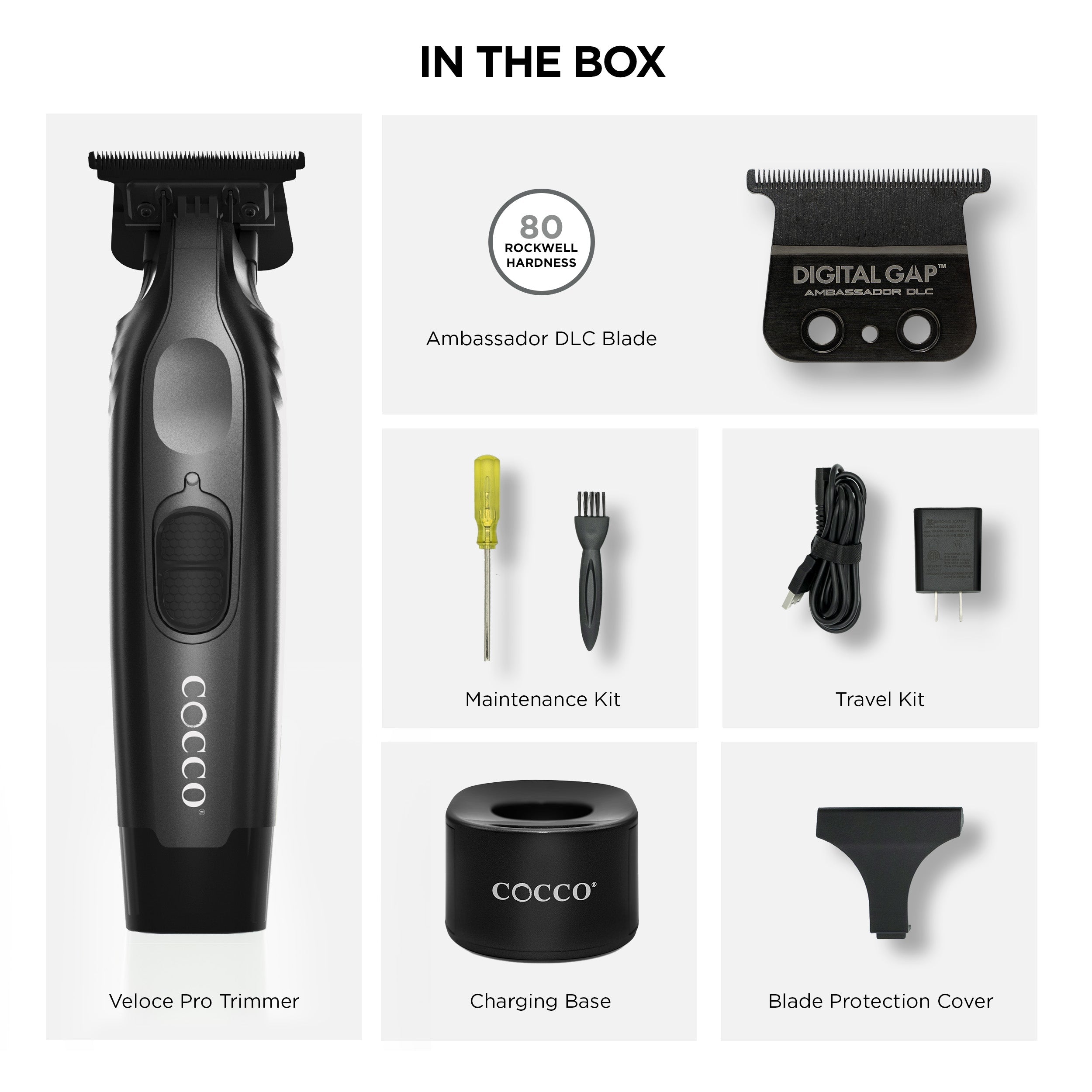 COCCO® Veloce Pro Trimmer (Black)