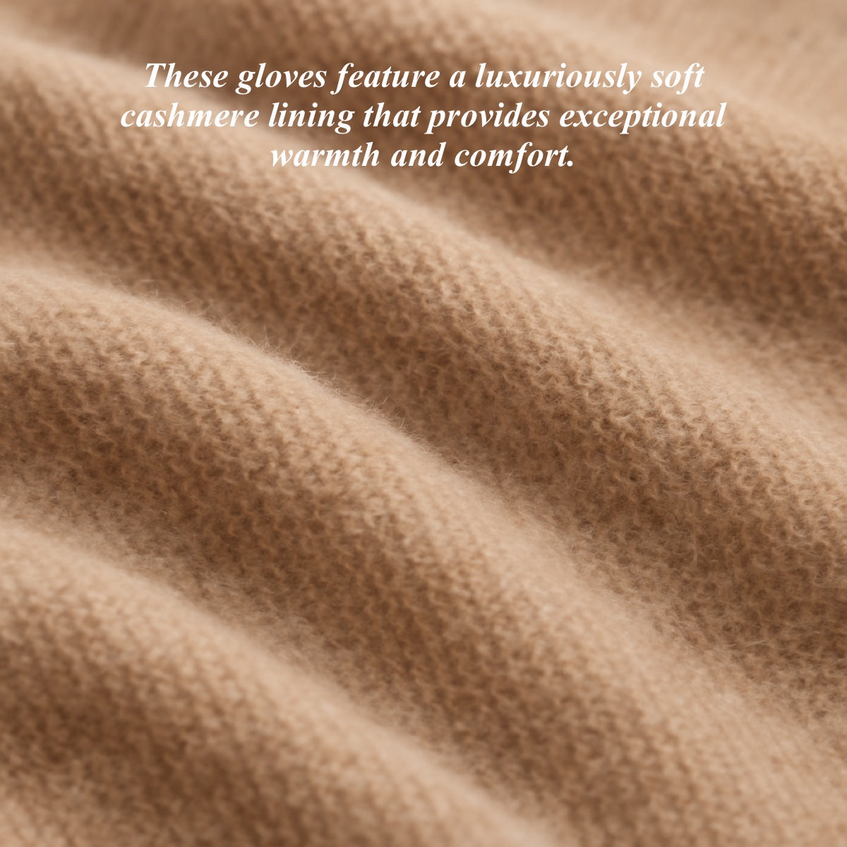 Antonio (orange) - Luxurious Italian peccary leather gloves with cashmere lining