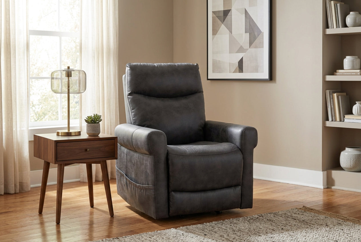 ComfortRise Granite Infinite Position Lift Chair with Power Headrest & Lumbar Support