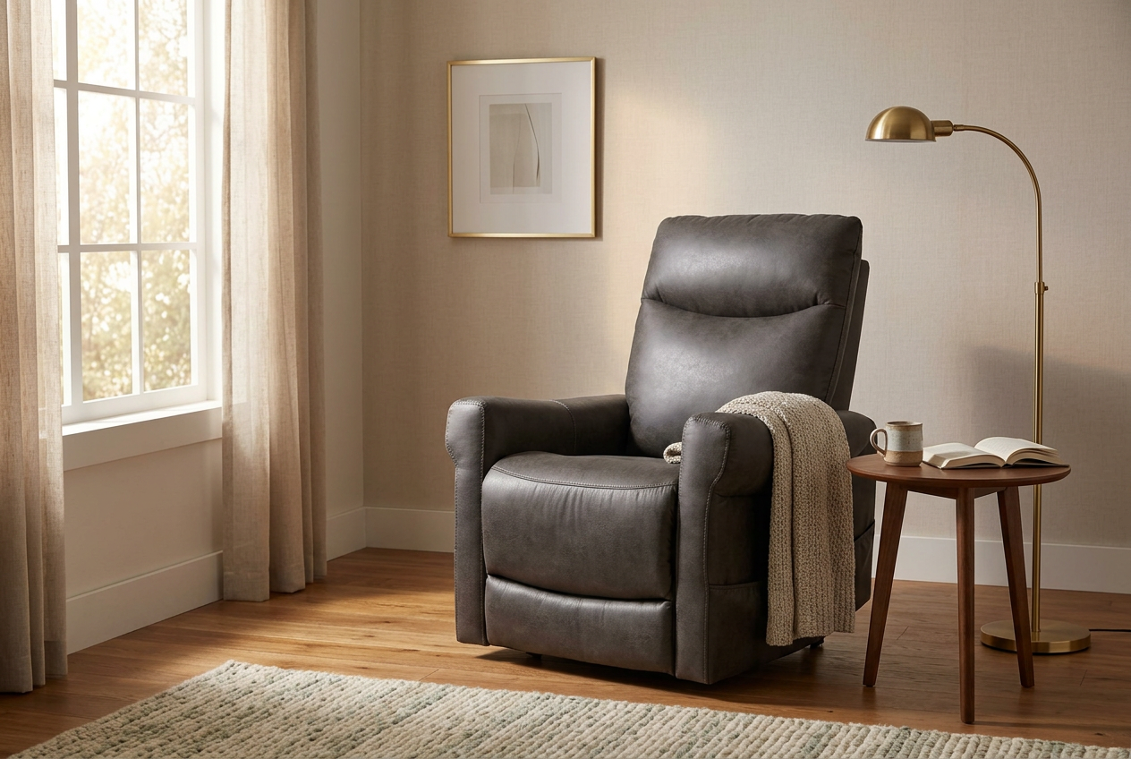 ComfortRise Granite Infinite Position Lift Chair with Power Headrest & Lumbar Support