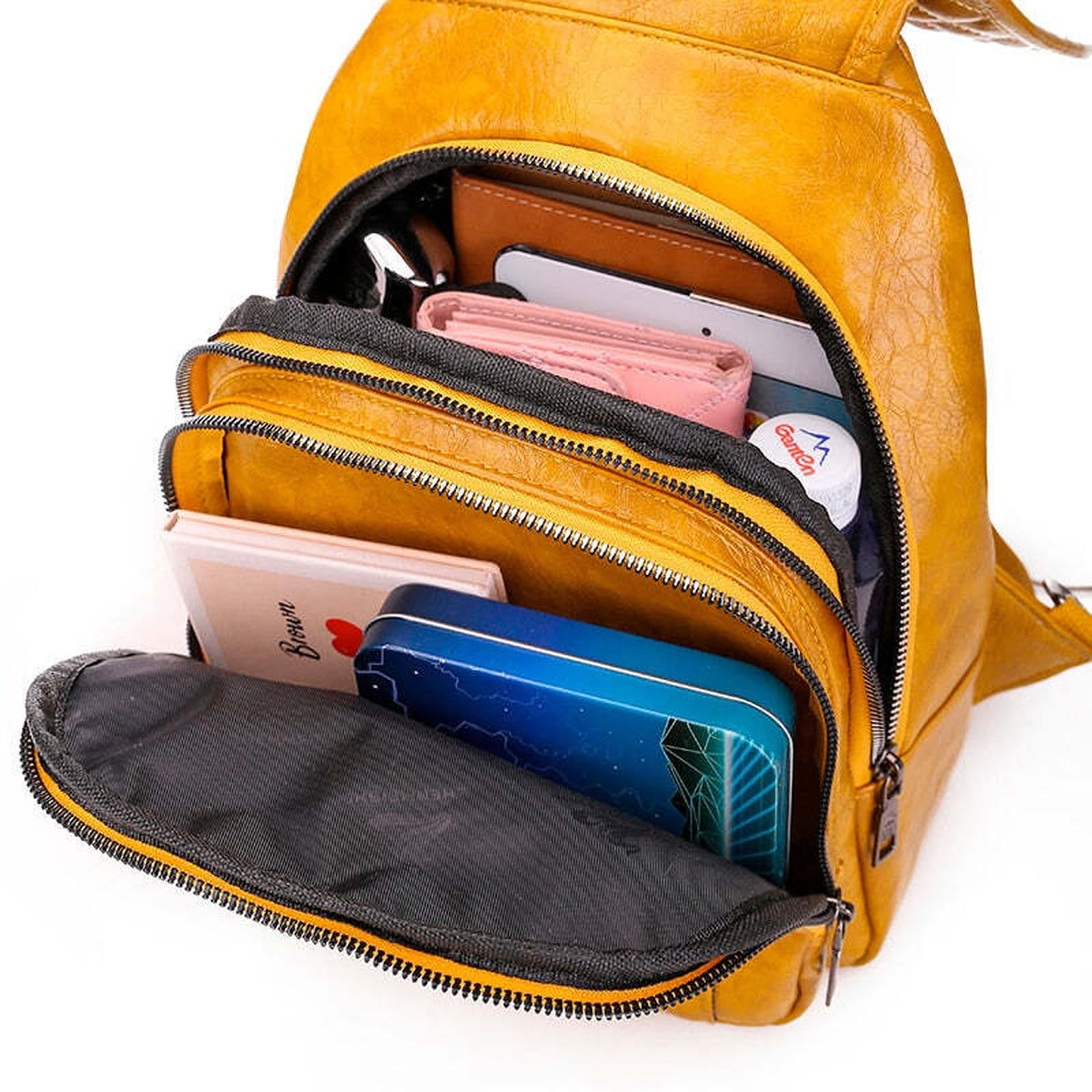 Gorgeous Travel Shoulder Bag School Backpacks For Teenage Girls Sac A Dos Women Leather Backpacks High Quality Ladies Bagpack New
