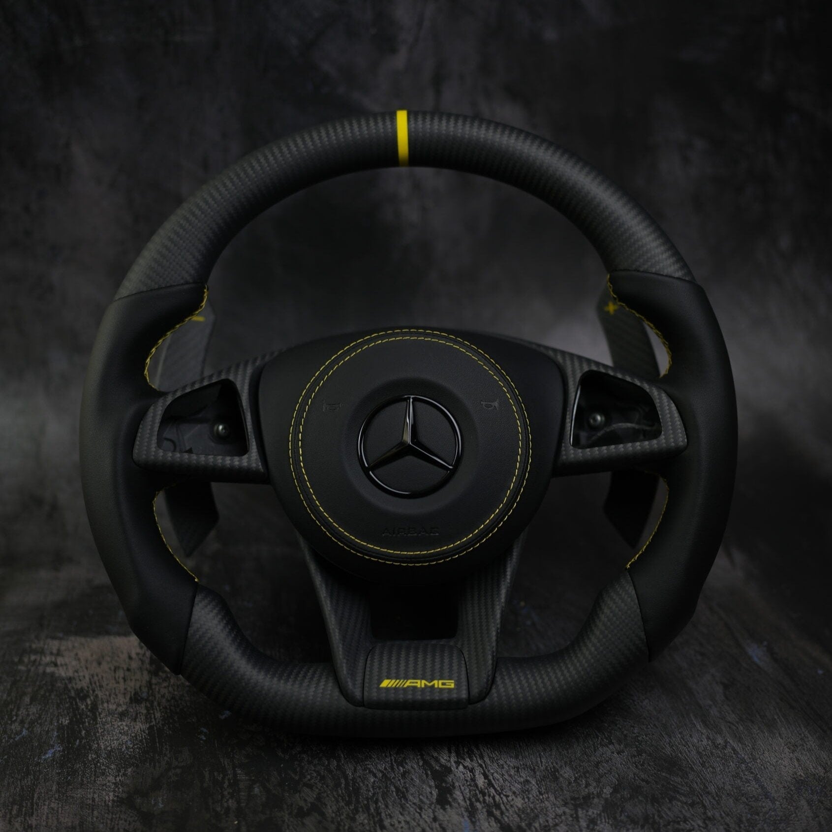 2015-2018 Mercedes Benz AMG | Retrofit for older/ non-AMG Models Available Custom Steering Wheel by Exclusive Steering
