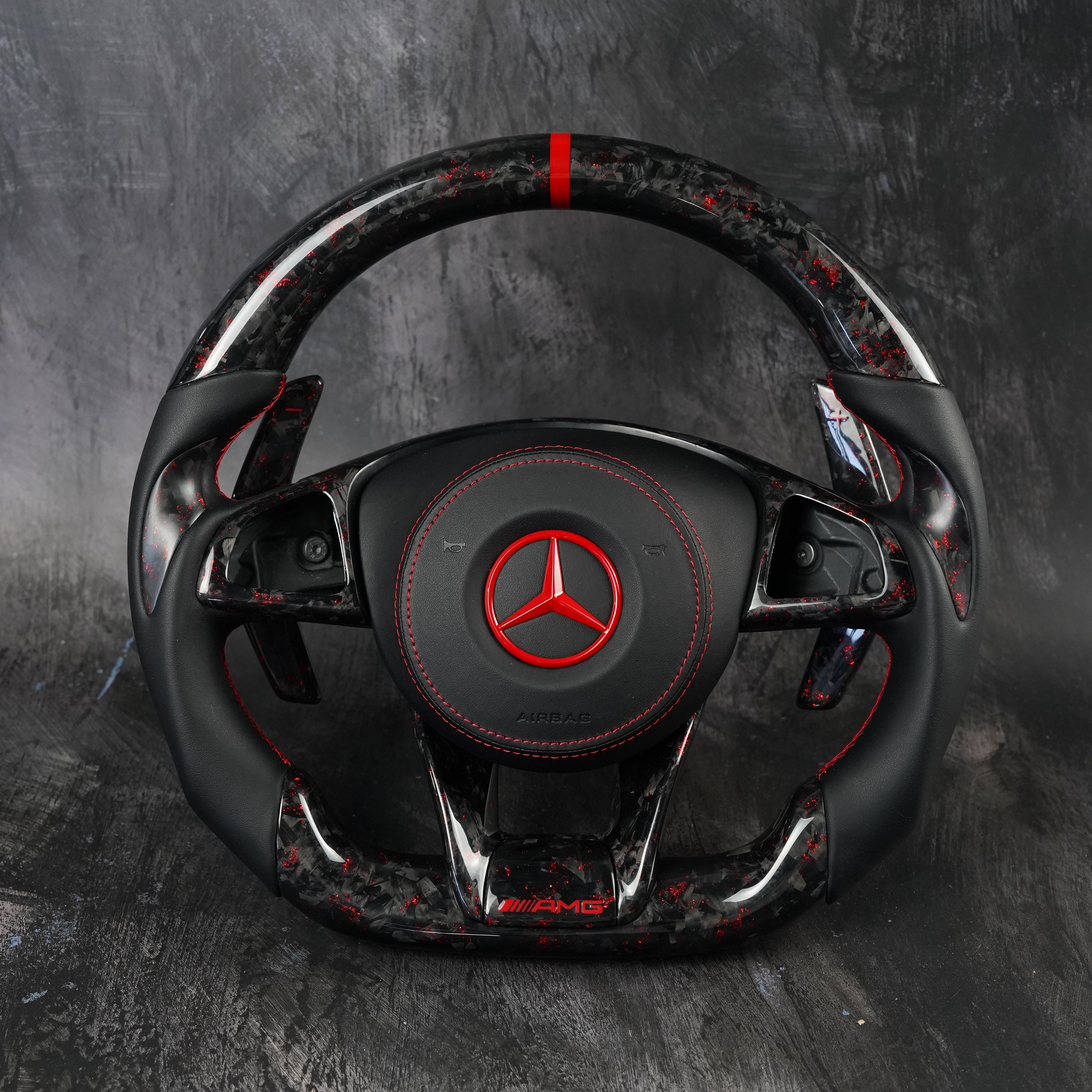 2015-2018 Mercedes Benz AMG | Retrofit for older/ non-AMG Models Available Custom Steering Wheel by Exclusive Steering