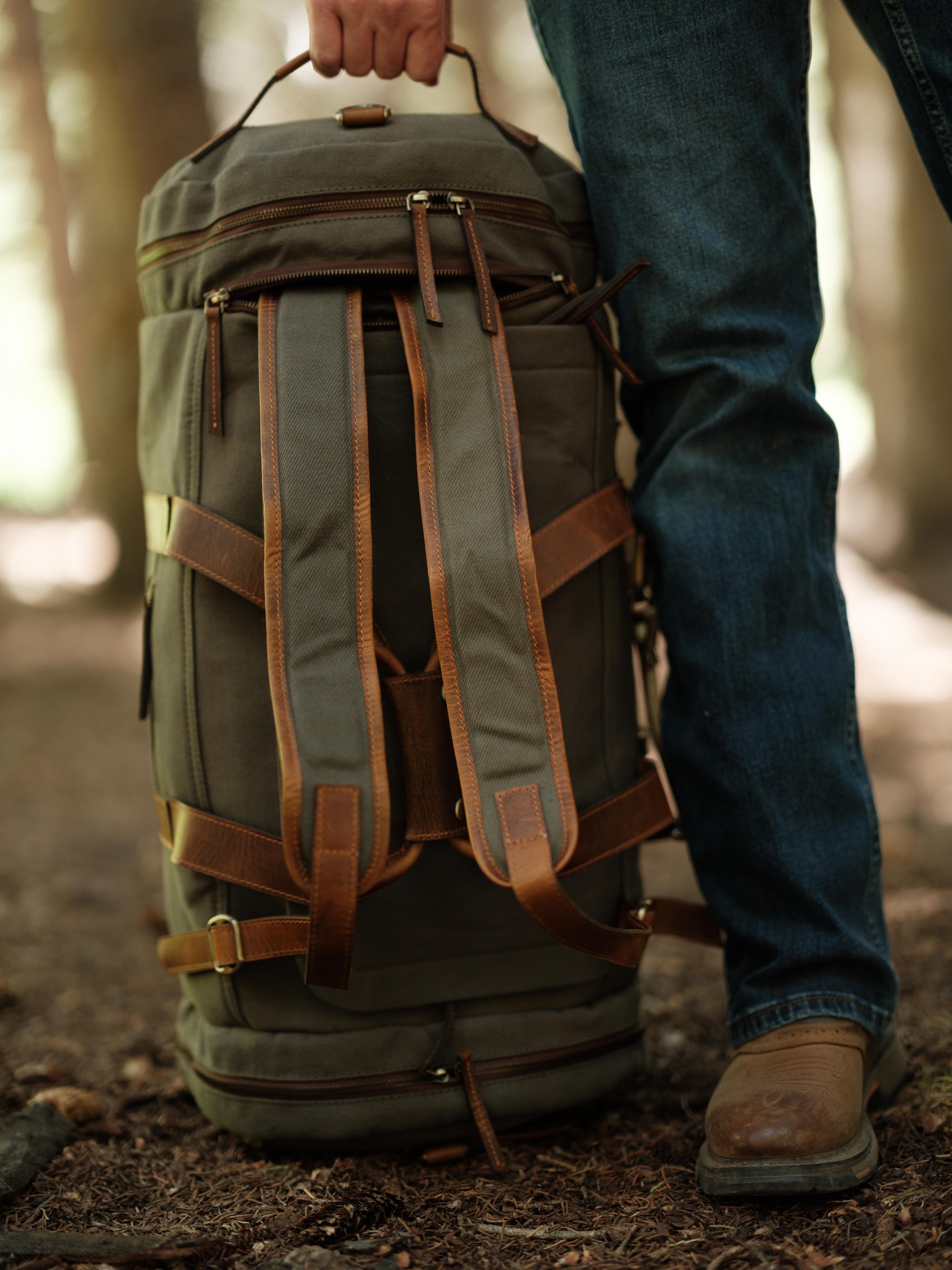 55L Nomad Canvas Duffel