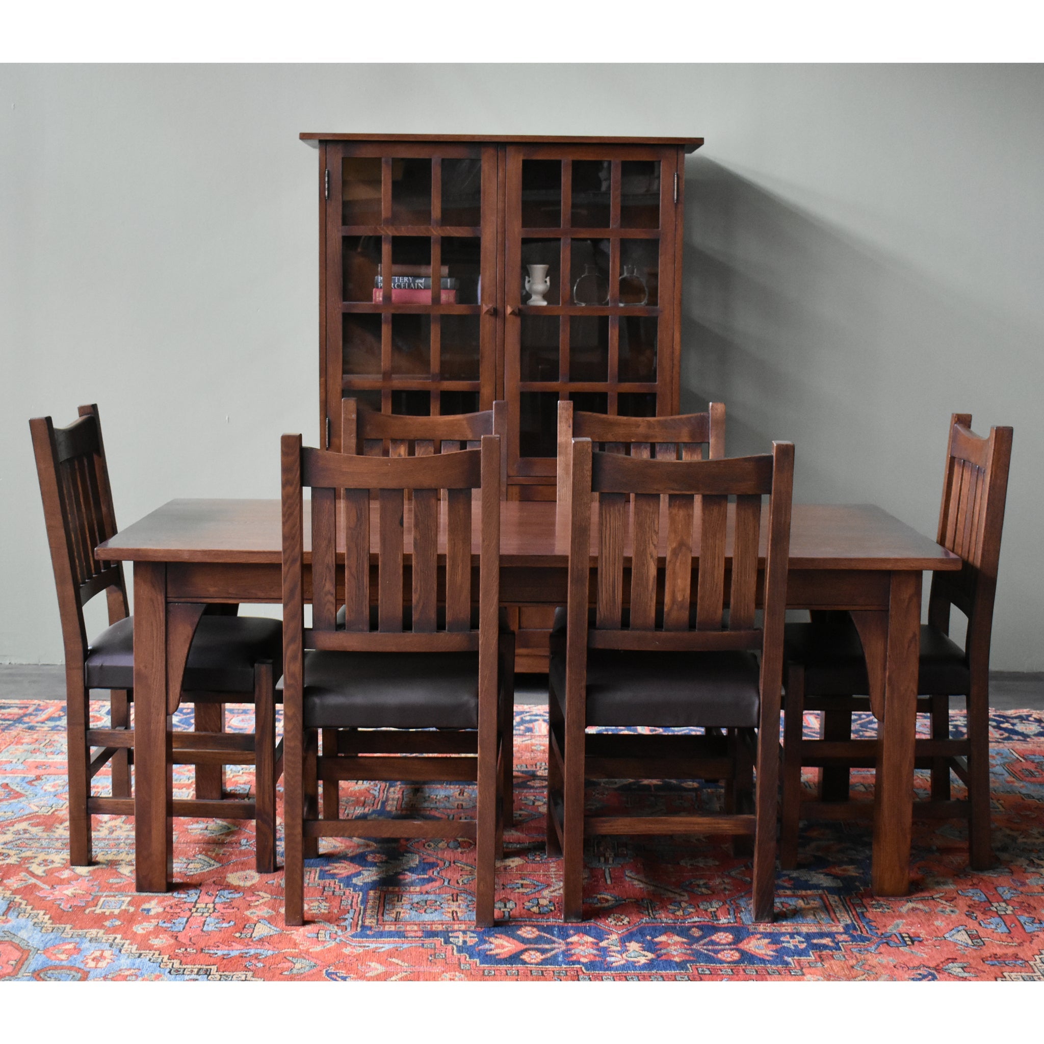 Mission 70" Solid Oak Dining Table -