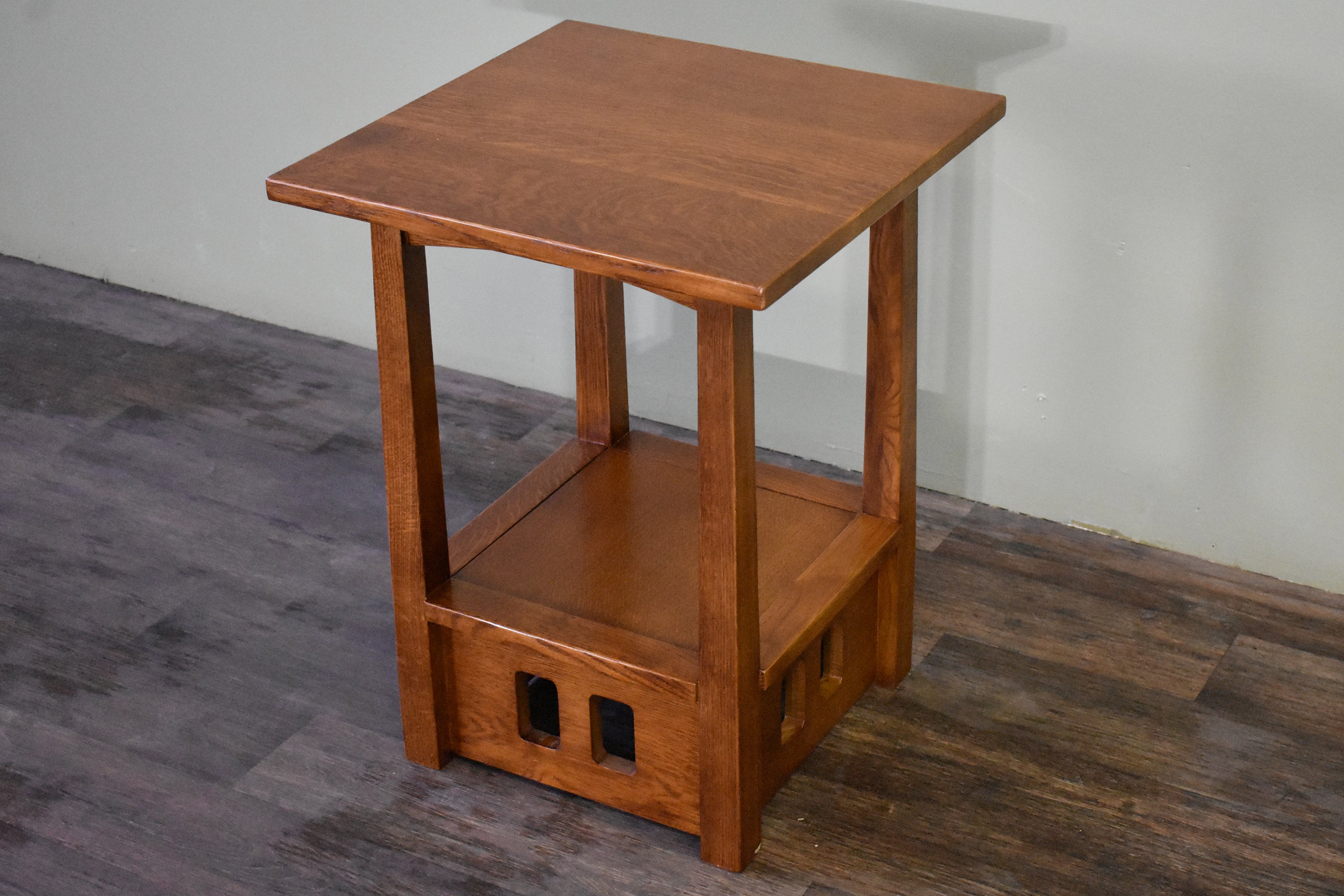 Arts and Crafts / Mission Style Taboret End Table - Model A29
