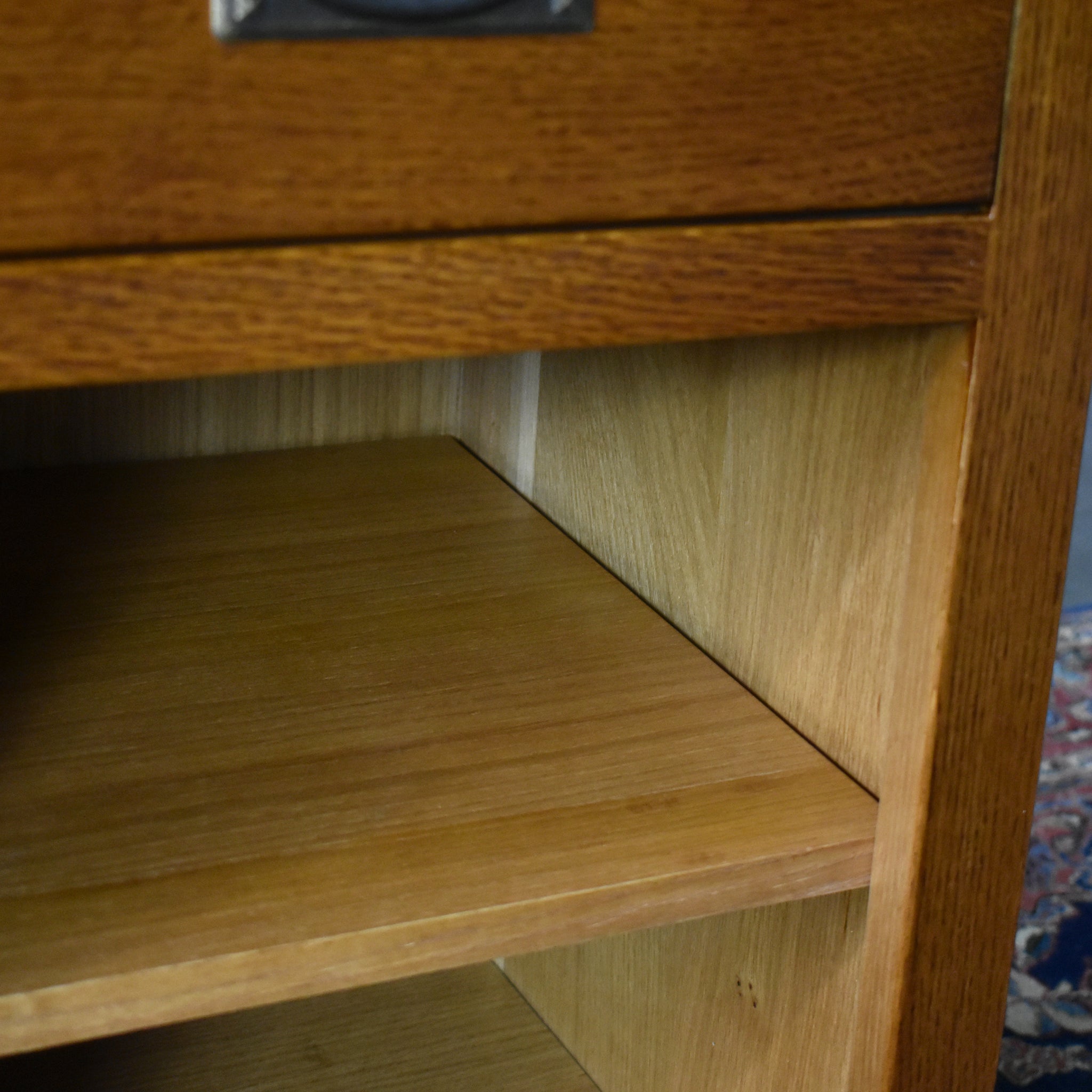 Mission Quarter Sawn Oak 1 Door/Drawer Nightstand Michael Cherry-MC-A