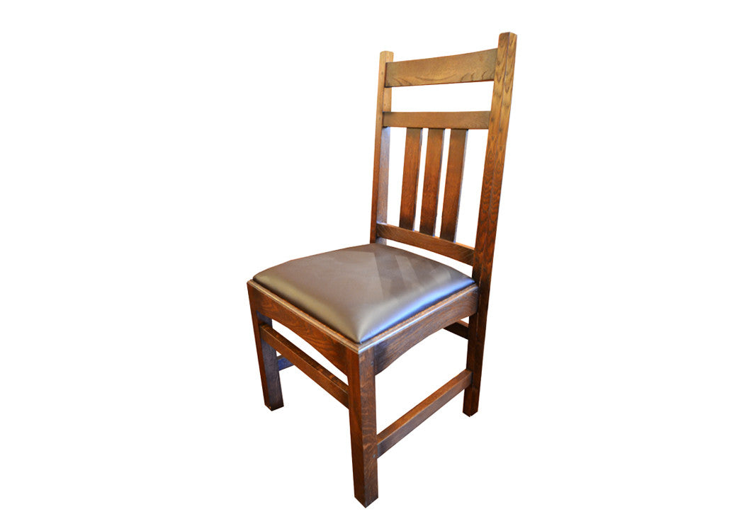 Preorder Mission Stow Leaf Table with #401 Chair Dining Set - Dark Oak