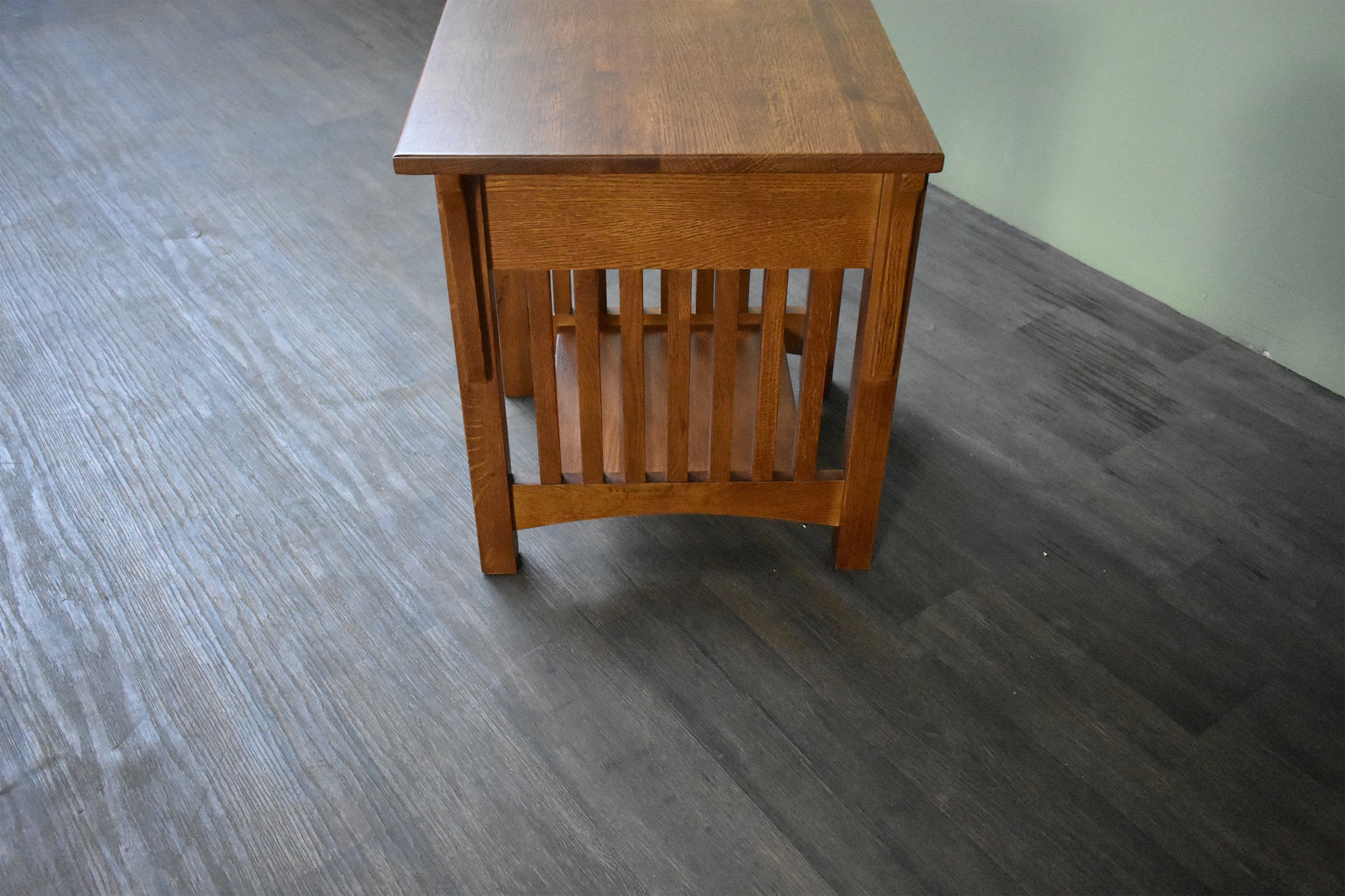 Mission Quarter Sawn Oak 1-Drawer Crofter End Table