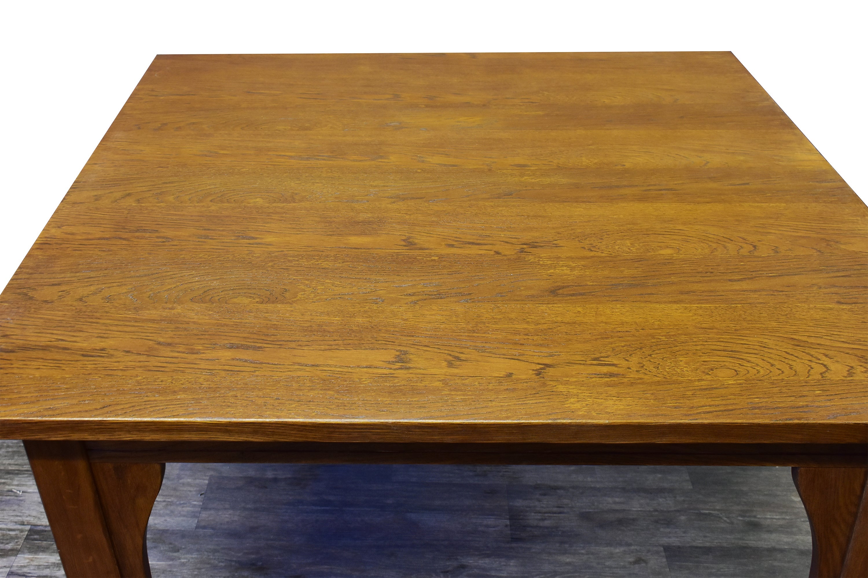 Mission Style White Oak Square Dining Table - (2 Colors Available)
