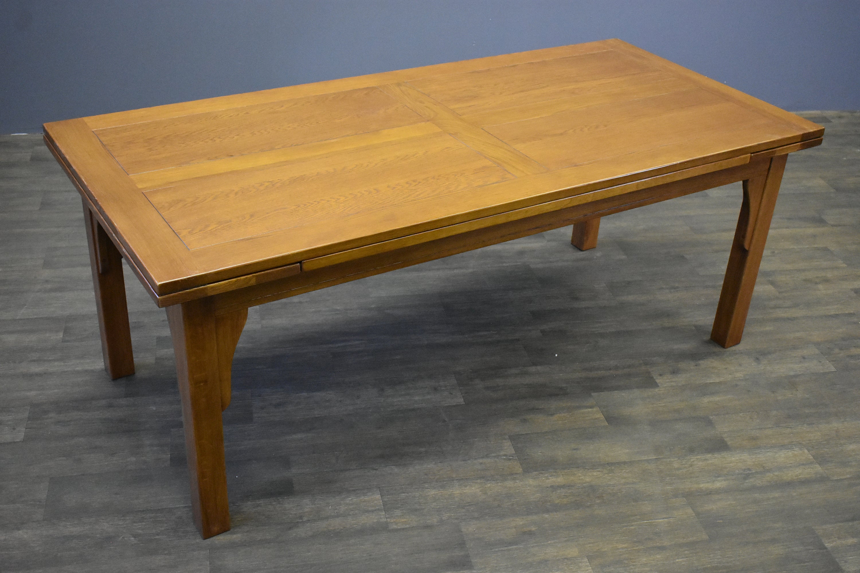 Mission Style Leaf Table-High Back Chair Dining Set-2 Color Available