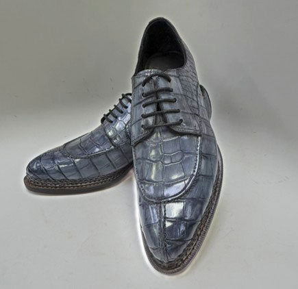 Maurice Dallas Alligator Oxford - Grey
