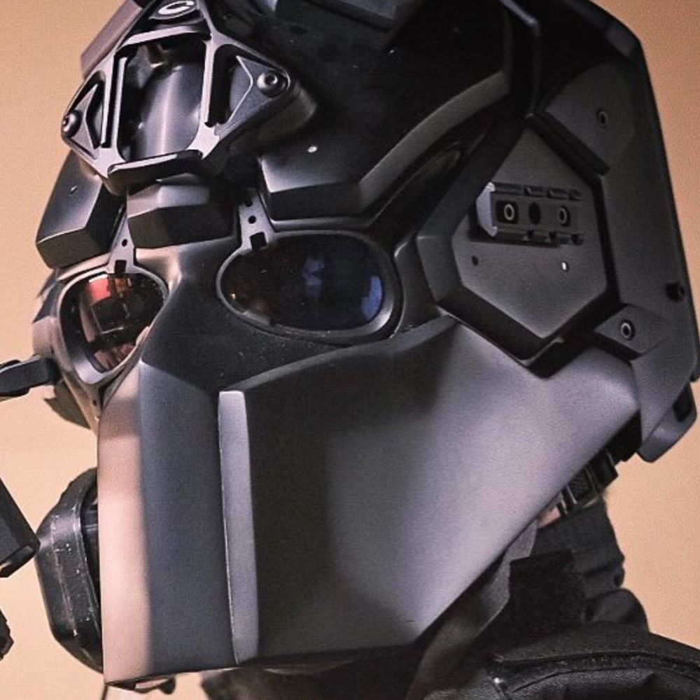 Ronin Respirator - Ballistic Full Face Mask - Devtac - HUD Available