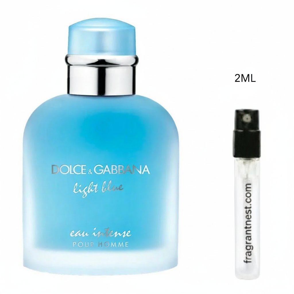 Dolce & Gabbana Light Blue Eau Intense Pour Homme Eau De Parfum Travel Spray | Sample