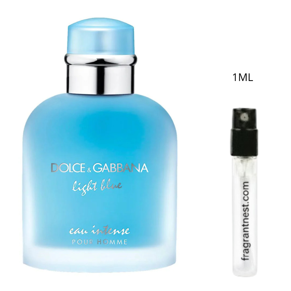 Dolce & Gabbana Light Blue Eau Intense Pour Homme Eau De Parfum Travel Spray | Sample