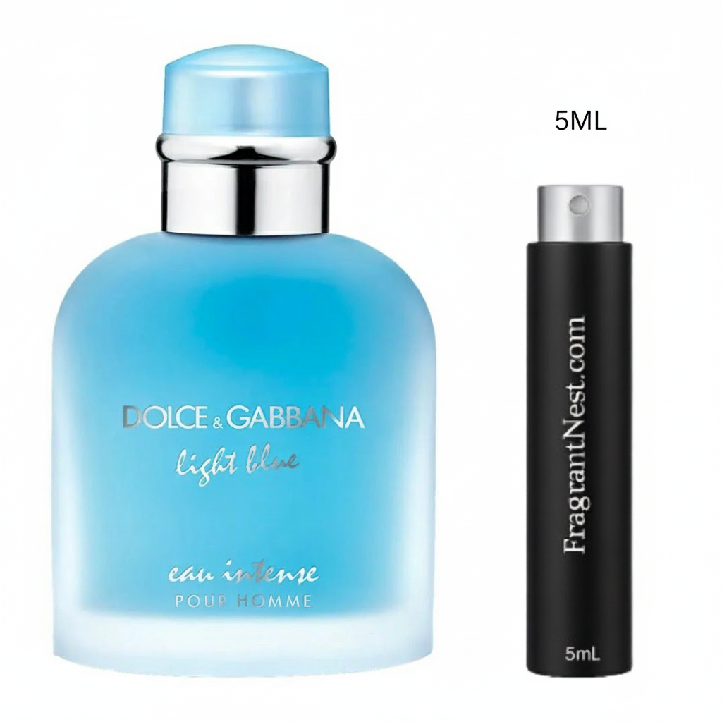 Dolce & Gabbana Light Blue Eau Intense Pour Homme Eau De Parfum Travel Spray | Sample