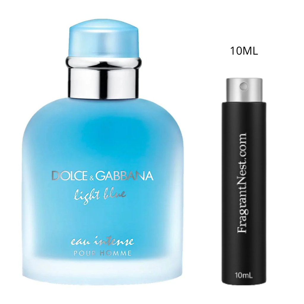 Dolce & Gabbana Light Blue Eau Intense Pour Homme Eau De Parfum Travel Spray | Sample