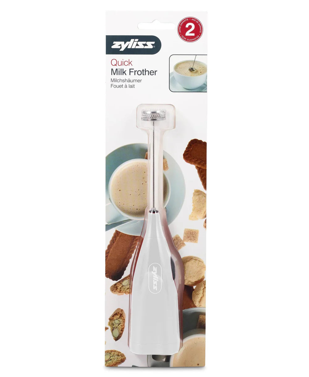 Zyliss Handheld electric milk frother White