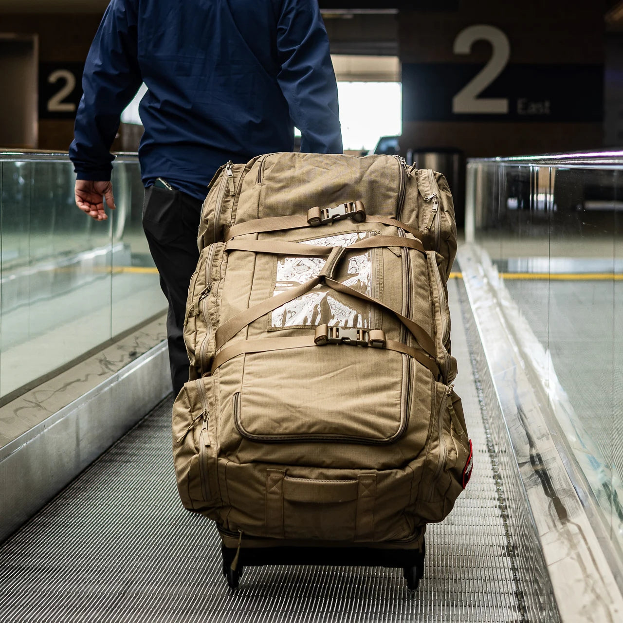 Eberlestock Hercules - Tactical Duffel Bag w/ Locking Zippers