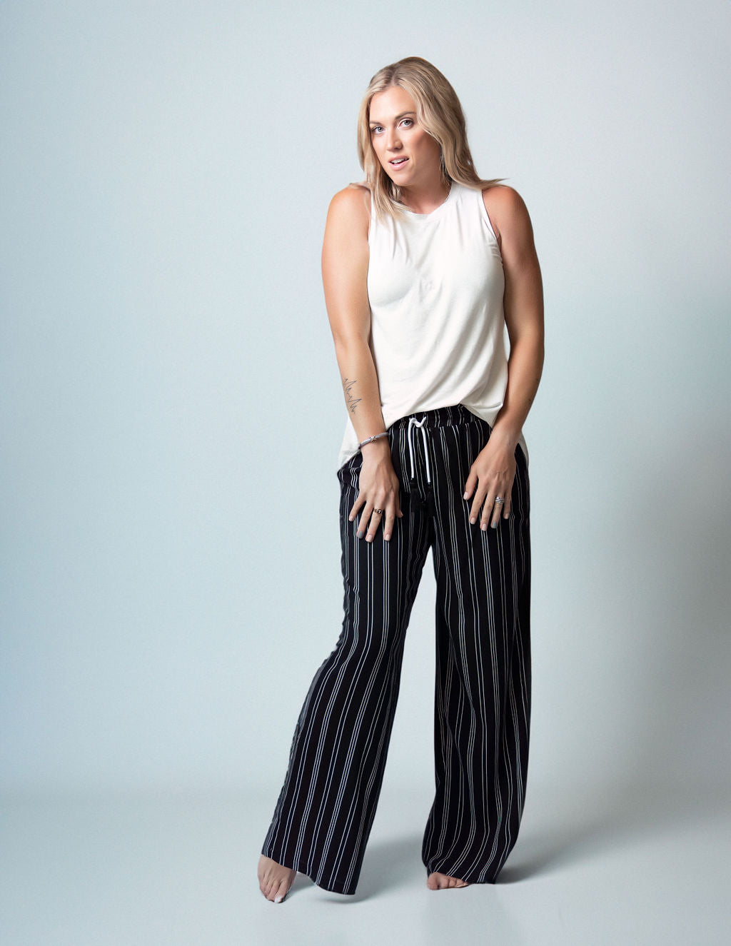 Tall Yacht Pants | Striped - Final Sale