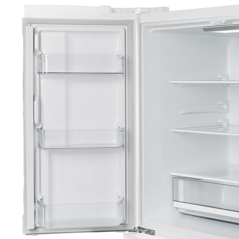Forno Moena Espresso 36-Inch White French Door Refrigerator, 19.2 Cu. Ft., Frost-Free, Automatic Ice Maker, ENERGY STAR Certified