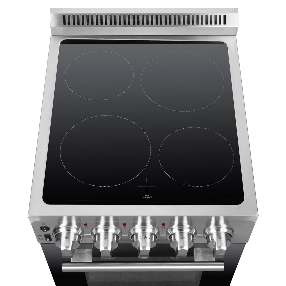 Forno Pallerano 20 Inch Freestanding Electric Range, Compact Design