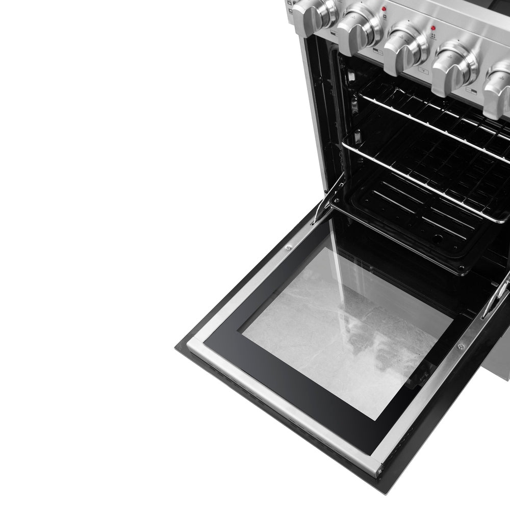 Forno Pallerano 20 Inch Freestanding Electric Range, Compact Design