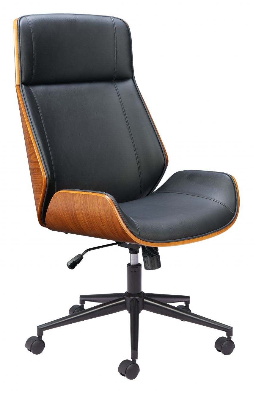 Flex Faux Leather High Back Office Chair