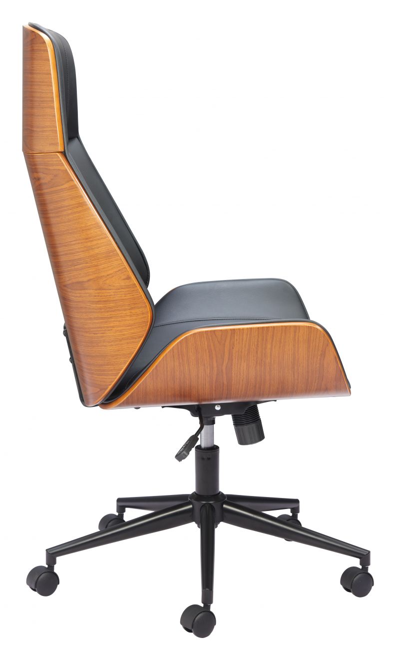 Flex Faux Leather High Back Office Chair