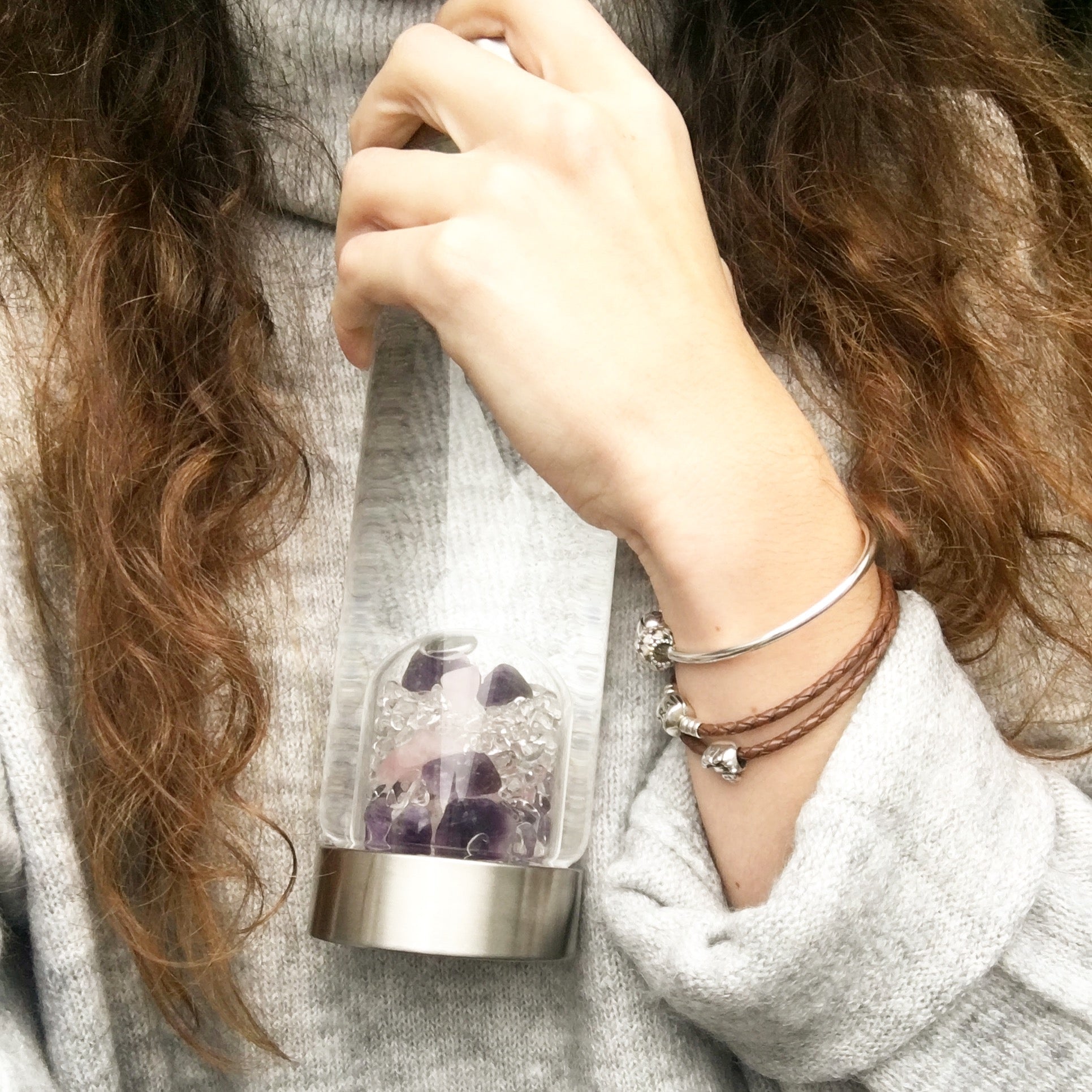 ViA WELLNESS | Amethyst, Rose Quartz & Clear Quartz