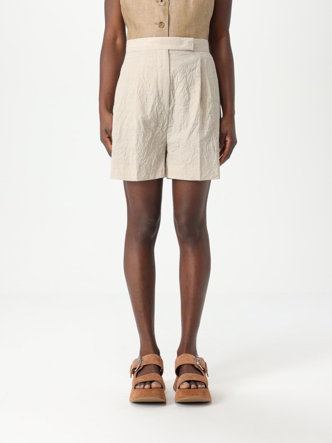 Max Mara Shorts Woman Beige