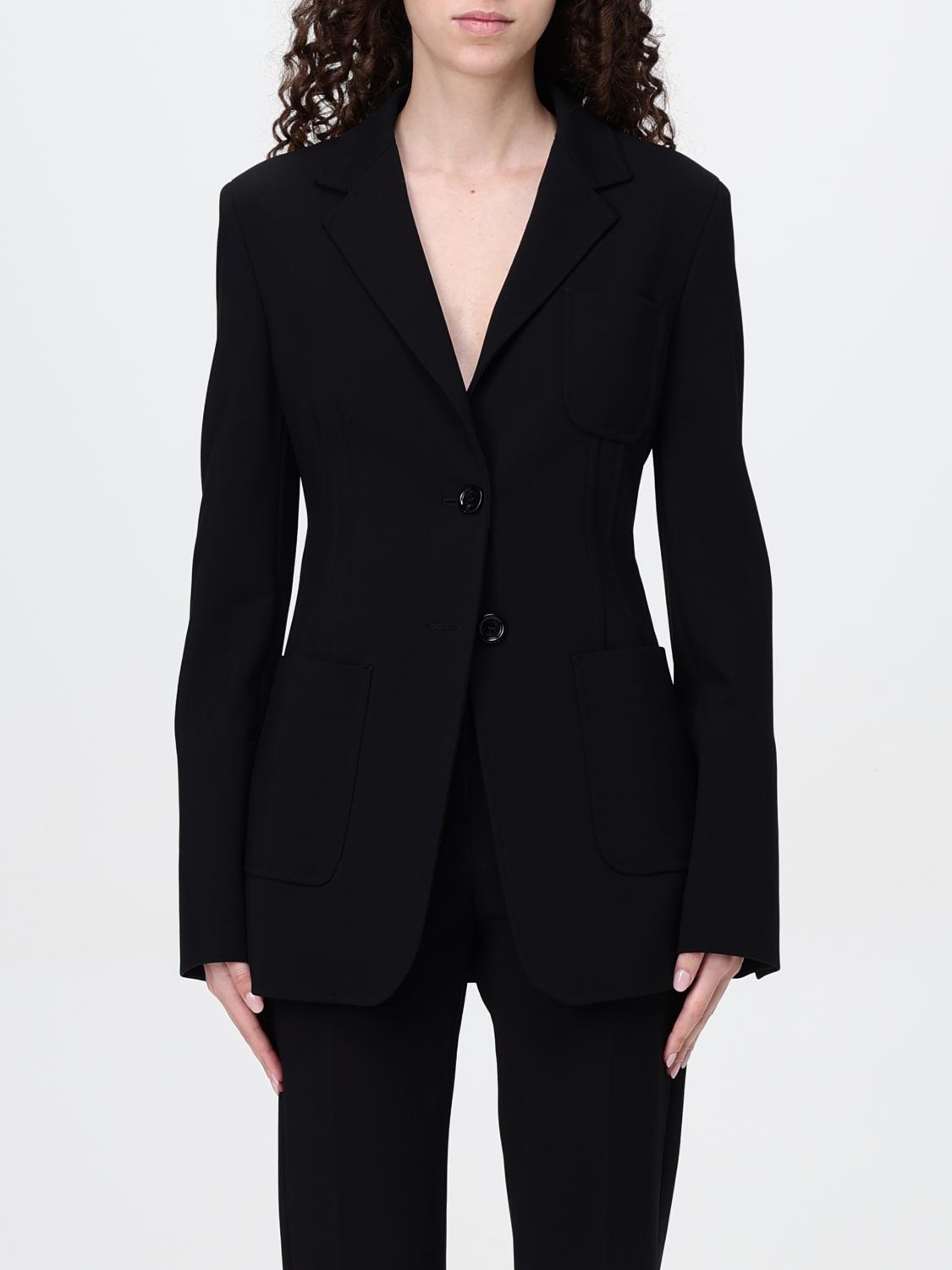 Max Mara Jacket Woman Black