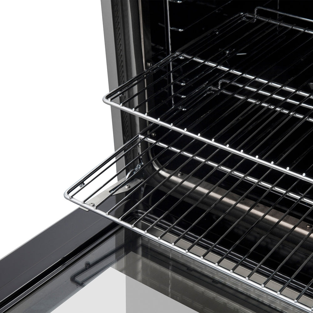FORNO Giovanni 30-inch Gas Range Stainless Steel, 5 Burners 67,000 BTU, 4.32 cu.ft. Convection Oven