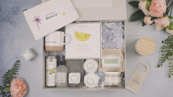 Get Well Gift Basket – Luxury Natural Spa Care Package